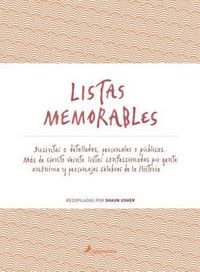 Cover image for Listas Memorables