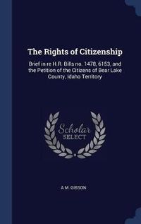 Cover image for The Rights of Citizenship: Brief in Re H.R. Bills No. 1478, 6153, and the Petition of the Citizens of Bear Lake County, Idaho Territory