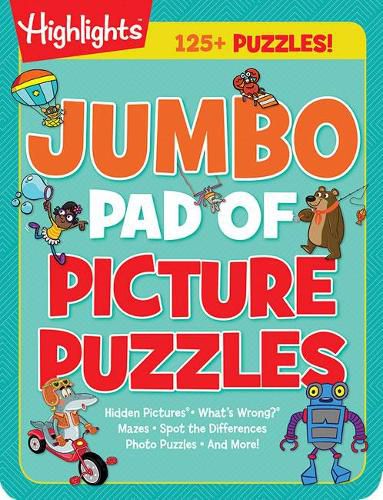 Cover image for Jumbo Pad of Picture Puzzles
