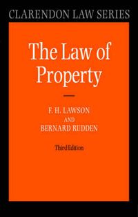 Cover image for Law of Property