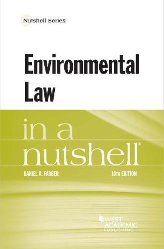 Cover image for Environmental Law in a Nutshell