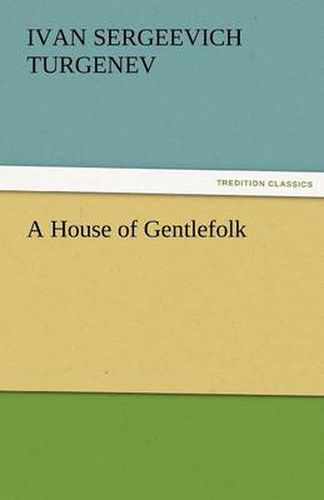 Cover image for A House of Gentlefolk