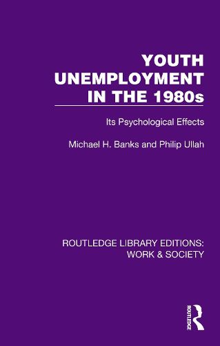 Youth Unemployment in the 1980s