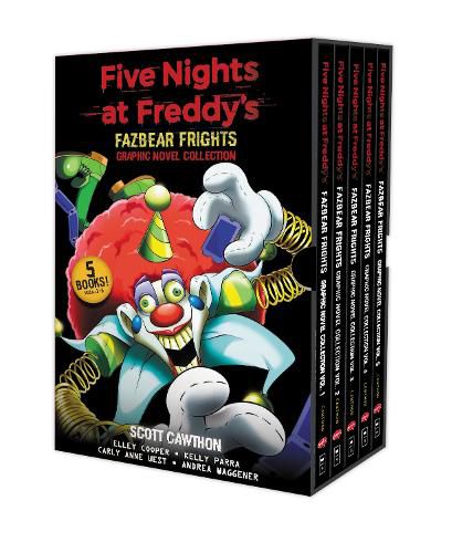 Cover image for Fazbear Frights: Graphic Novel 5-Book Collection (Five Nights at Freddy's)