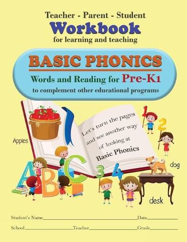 Cover image for Teacher-Parent-Student Workbook for Learning and Teaching Basic Phonics