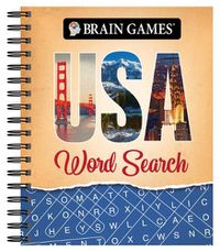 Cover image for Brain Games - USA Word Search (#2)