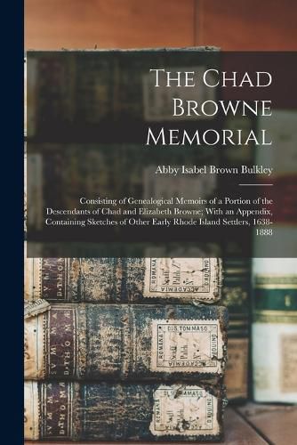 Cover image for The Chad Browne Memorial