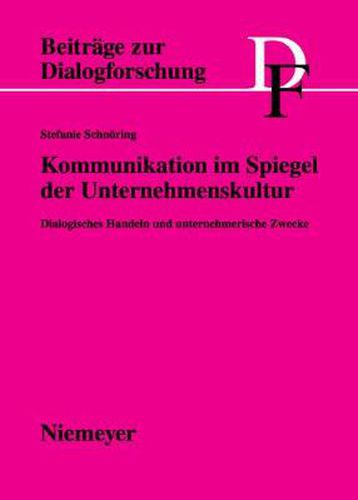 Cover image for Kommunikation im Spiegel der Unternehmenskultur