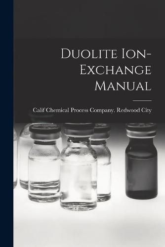 Cover image for Duolite Ion-exchange Manual