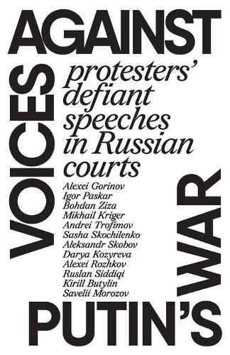 Cover image for Voices against Putin's war
