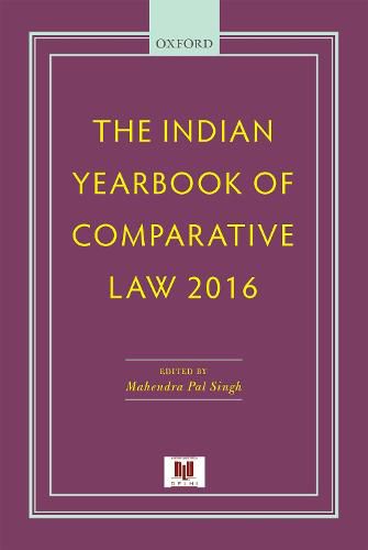 Cover image for The Indian Yearbook of Comparative Law 2016