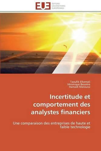 Cover image for Incertitude Et Comportement Des Analystes Financiers