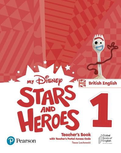 Cover image for My Disney Stars and Heroes British Edition Level 1 Teacher's Book with eBooks and Digital Resources