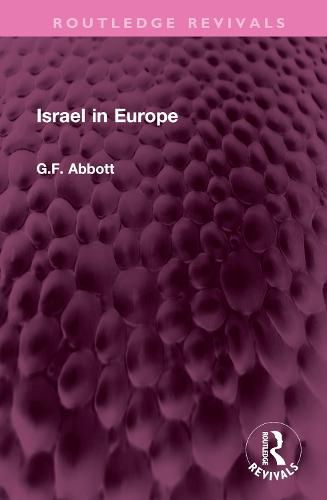 Cover image for Israel in Europe