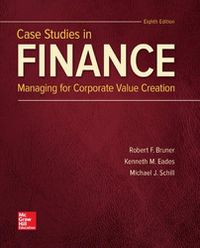 Cover image for Case Studies in Finance