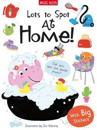 Cover image for Lots to Spot Sticker Book: At Home!