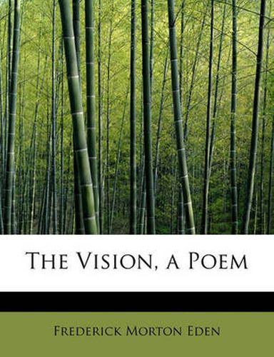 Cover image for The Vision, a Poem