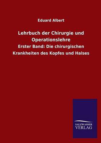 Cover image for Lehrbuch Der Chirurgie Und Operationslehre