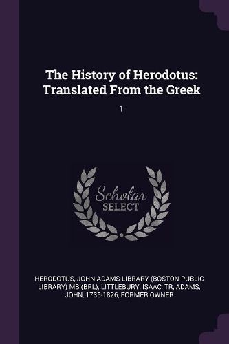 Cover image for The History of Herodotus