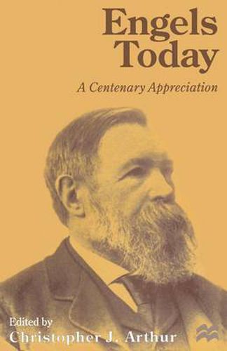 Cover image for Engels Today: A Centenary Appreciation