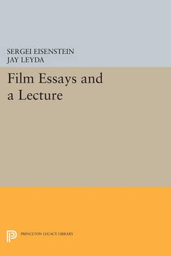 Cover image for Film Essays and a Lecture