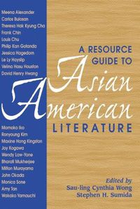 Cover image for A Resource Guide to Asian American Literature