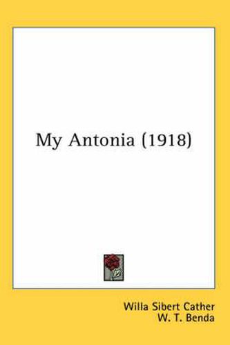 Cover image for My Antonia (1918)