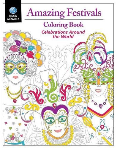 Cover image for Amazing Festivals Coloring Book