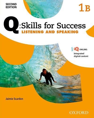 Cover image for Q Skills for Success: Level 1: Listening & Speaking Split Student Book B with iQ Online