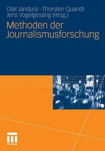 Cover image for Methoden der Journalismusforschung