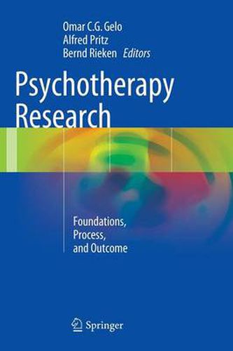 Cover image for Psychotherapy Research: Foundations, Process, and Outcome