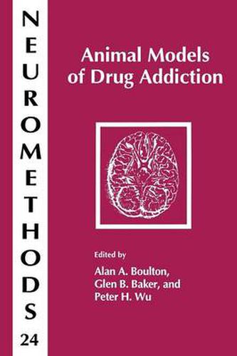 Cover image for Animal Models of Drug Addiction