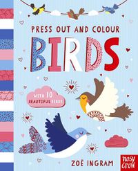 Cover image for Press Out and Colour: Birds