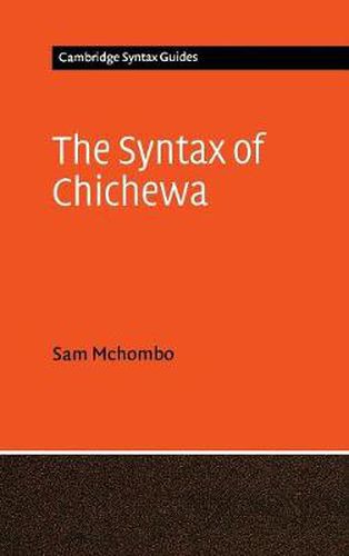 Cover image for The Syntax of Chichewa