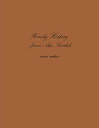 Cover image for Family History James Alan Burdick