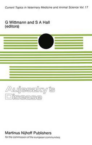 Cover image for Aujeszky's Disease