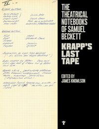 Cover image for Krapp's Last Tape: Theatrical Notebooks