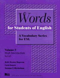 Cover image for Words for Students of English: A Vocabulary Series for ESL