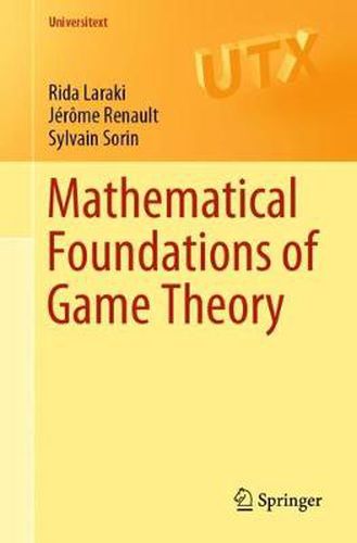 Cover image for Mathematical Foundations of Game Theory