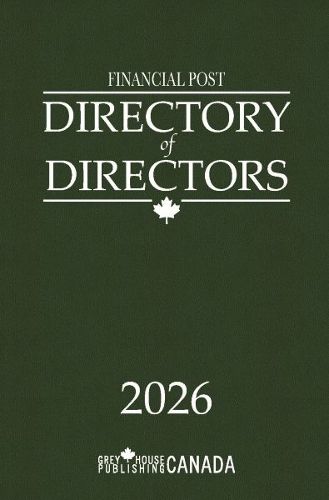 Cover image for Financial Post Directory of Directors 2026