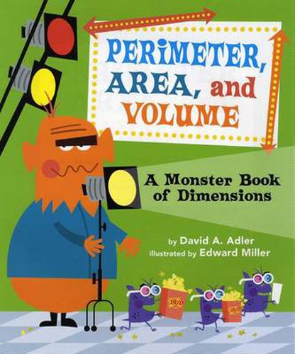 Cover image for Perimeter, Area, and Volume: A Monster Book of Dimensions