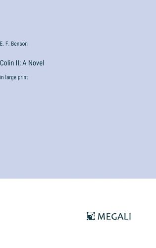 Cover image for Colin II; A Novel