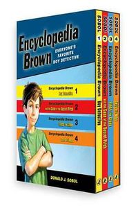 Cover image for Encyclopedia Brown Box Set (4 Books)