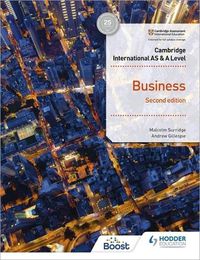 Cover image for Cambridge International as & a Level Business Second Edition Boost eBook