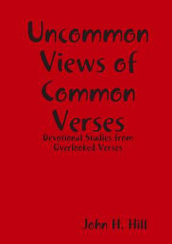 Cover image for Uncommon Views of Common Verses