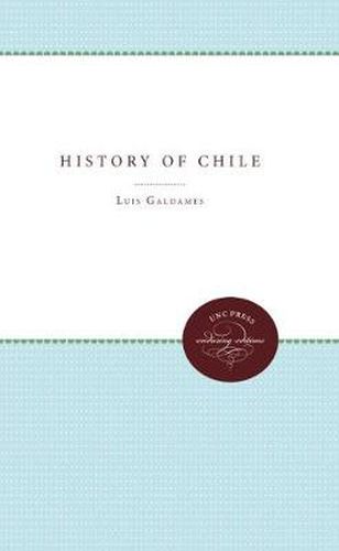 Cover image for A History of Chile