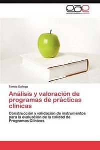 Cover image for Analisis y valoracion de programas de practicas clinicas