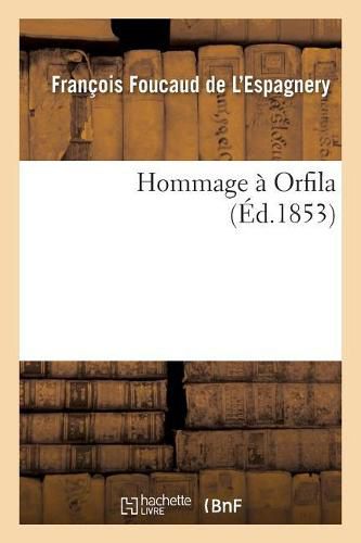 Cover image for Hommage A Orfila