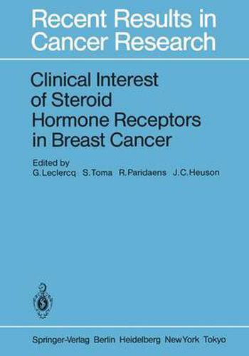 Cover image for Clinical Interest of Steroid Hormone Receptors in Breast Cancer