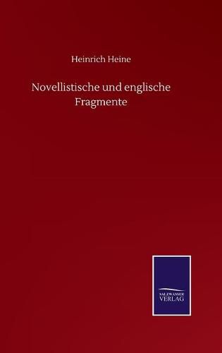 Cover image for Novellistische und englische Fragmente